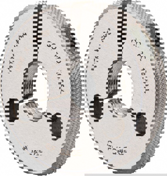 Threaded Ring Gage: M18 x 1.50 Thread, Metric, Class 6G, Go